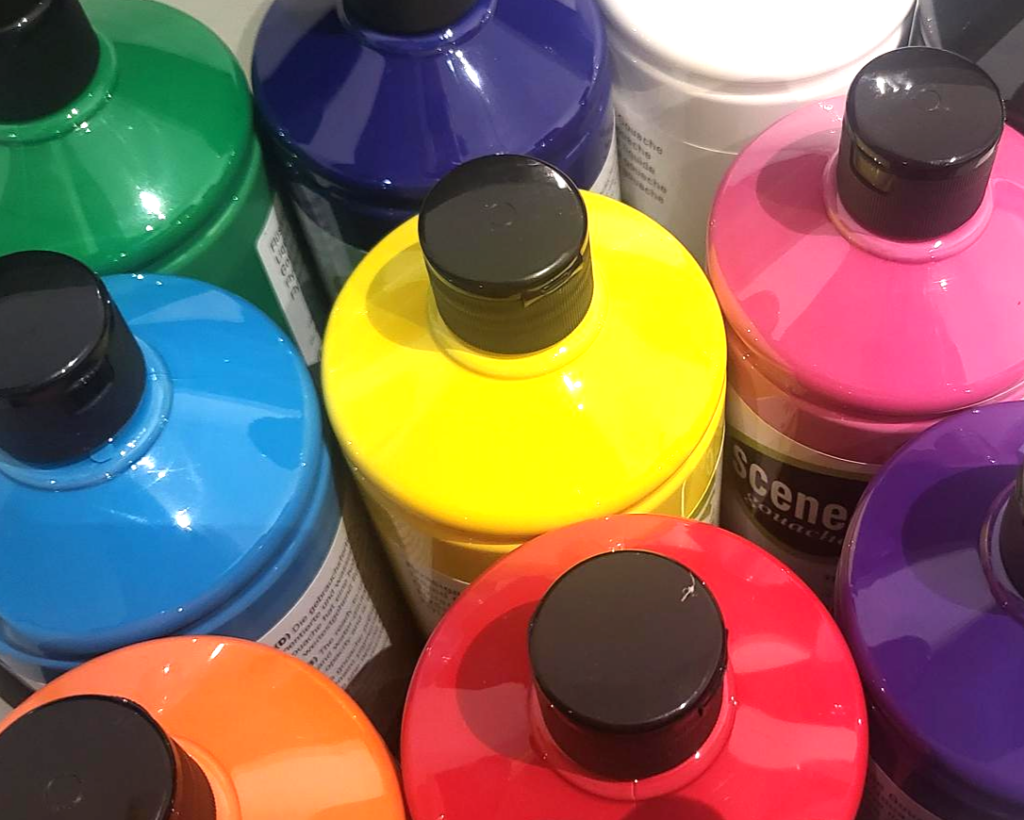 rainbow colors
